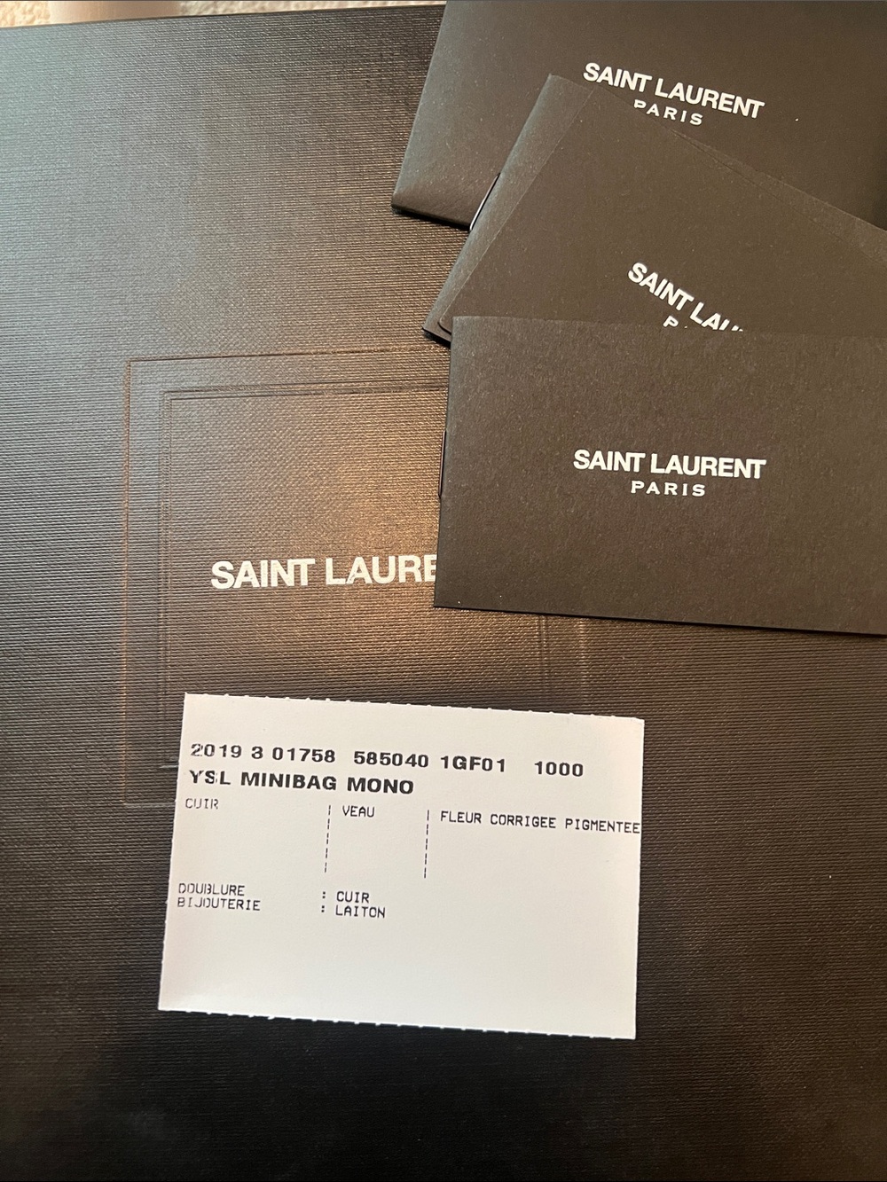 Saint Laurent Black Chevron Quilted Crossbody Camera Bag with Gold YSL Logo - Picture 15 of 15